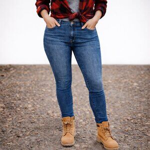 Universal Thread High Rise Skinny Jeans 4 27 R Medium Wash Denim Blue Fair Trade